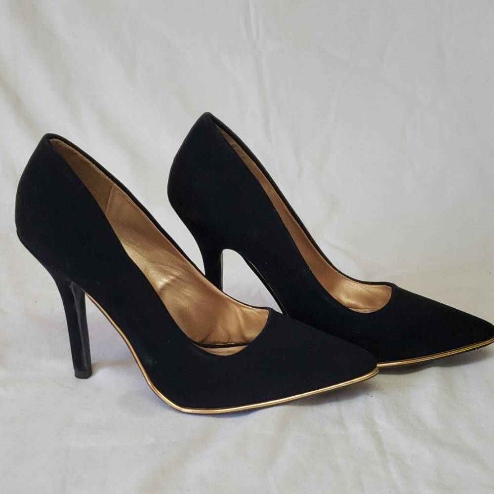 Suede stiletto